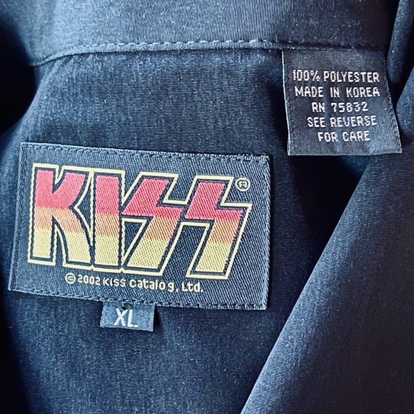 KISS Rare, Vintage, Circa, 2002 Men’s Band Button-Down Shirt, XL - Picture 12 of 13